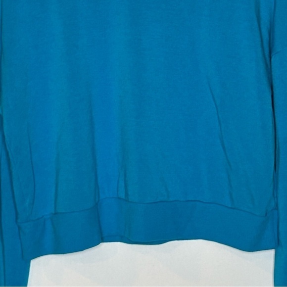 Beyond Yoga All Time Cropped Pullover Blue Glow Large - Picture 6 of 12